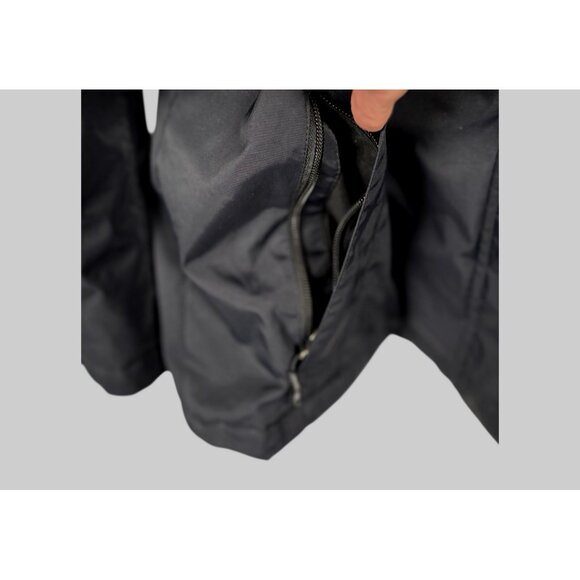 LL Bean Jacket Womens Medium Black Winter Warmer 271136 Gorpcore Fleece Lined - Picture 6 of 10